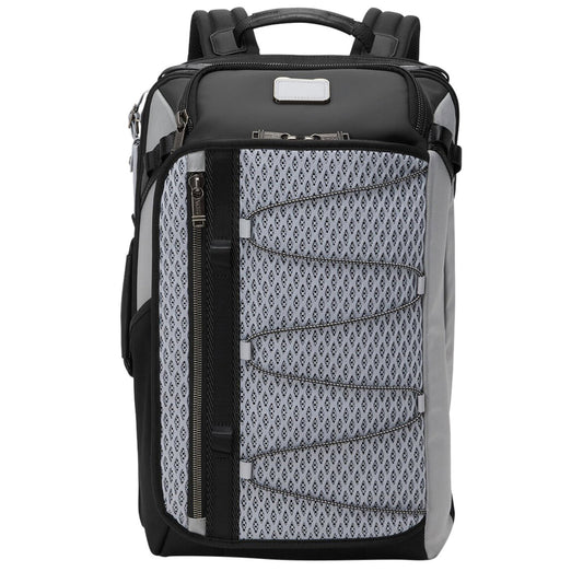 Tumi Alpha Bravo Detrick Backpack pearl grey