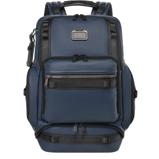 Tumi Alpha Bravo Renegade Backpack navy coated