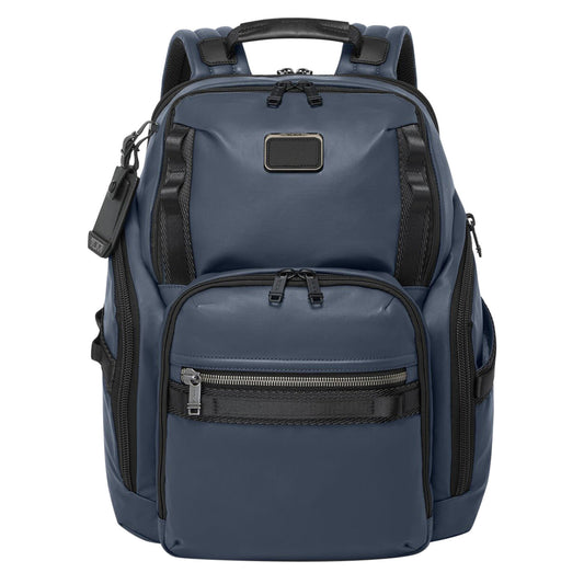 Tumi Alpha Bravo Search Backpack navy coated