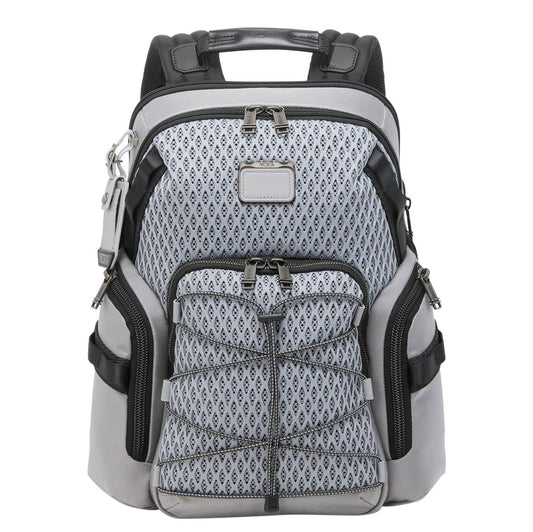 Tumi Alpha Bravo Navigation Backpack pearl grey