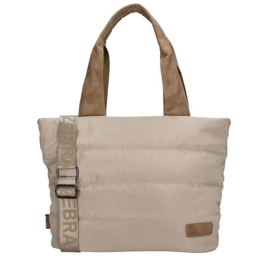 Zebra Trends Elske Puffer Small Shopper light taupe