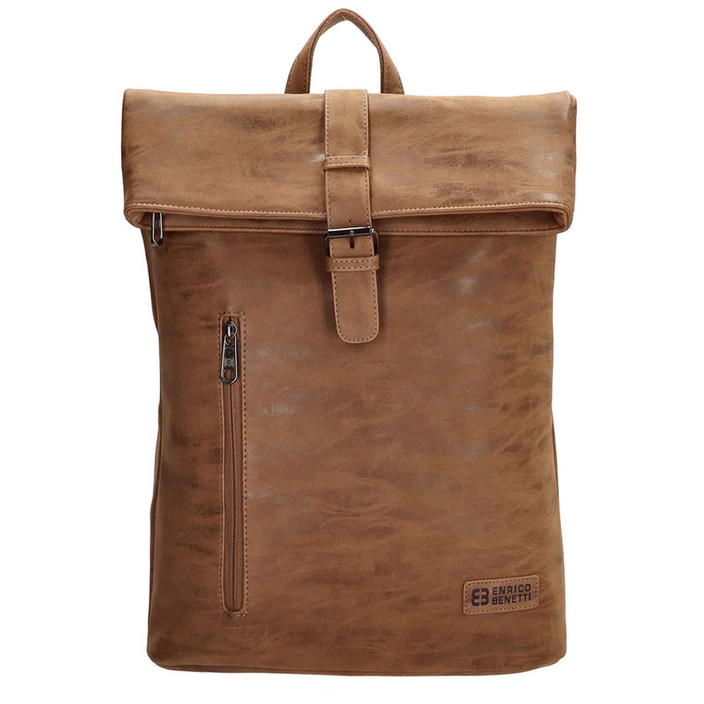 Enrico Benetti Rotterdam Laptop Backpack 15" camel