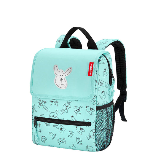 Reisenthel Kids Backpack Cats and Dogs mint