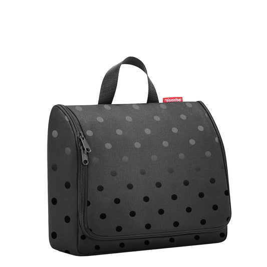 Reisenthel Toiletbag XL glossy dots black