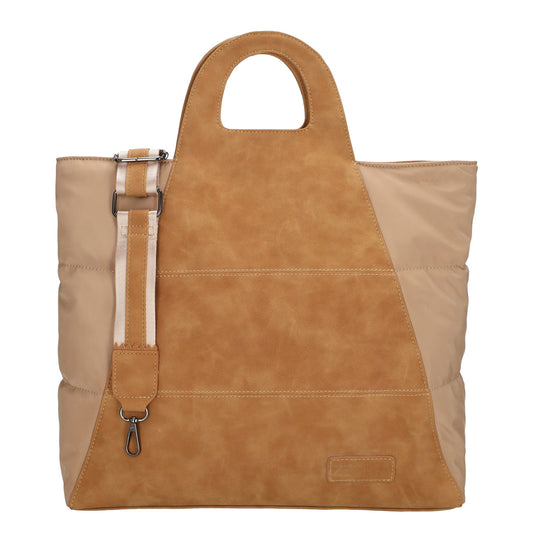 Zebra Trends Selene Handbag Shoulderbag camel