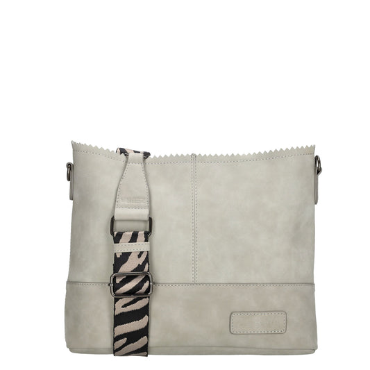 Zebra Trends Natural Bag Kartel Shoulderbag Merel midgrey