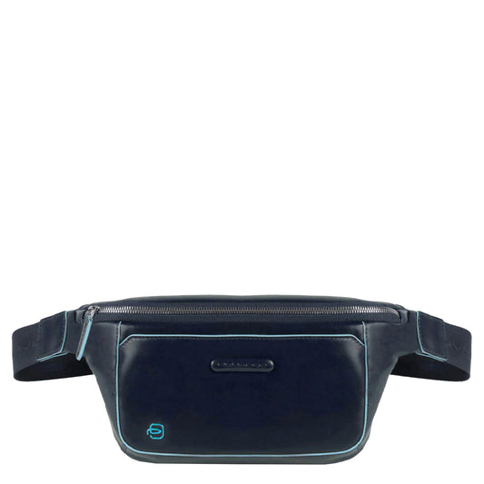 Piquadro Blue Square Bum Bag night blue