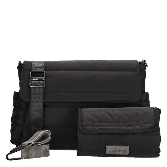 Zebra Trends Elske Diaperbag black