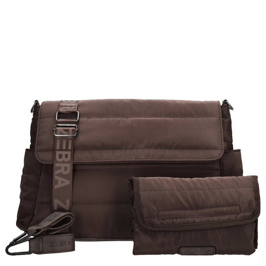 Zebra Trends Elske Diaperbag dark brown