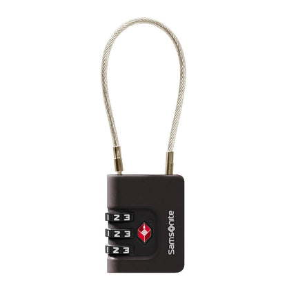 Samsonite TA Revolution Cablelock 3 Dial TSA black