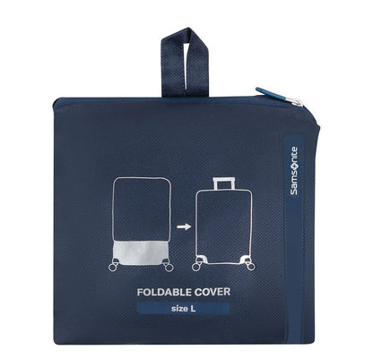 Samsonite TA Revolution Foldable Luggage Cover L midnight blue