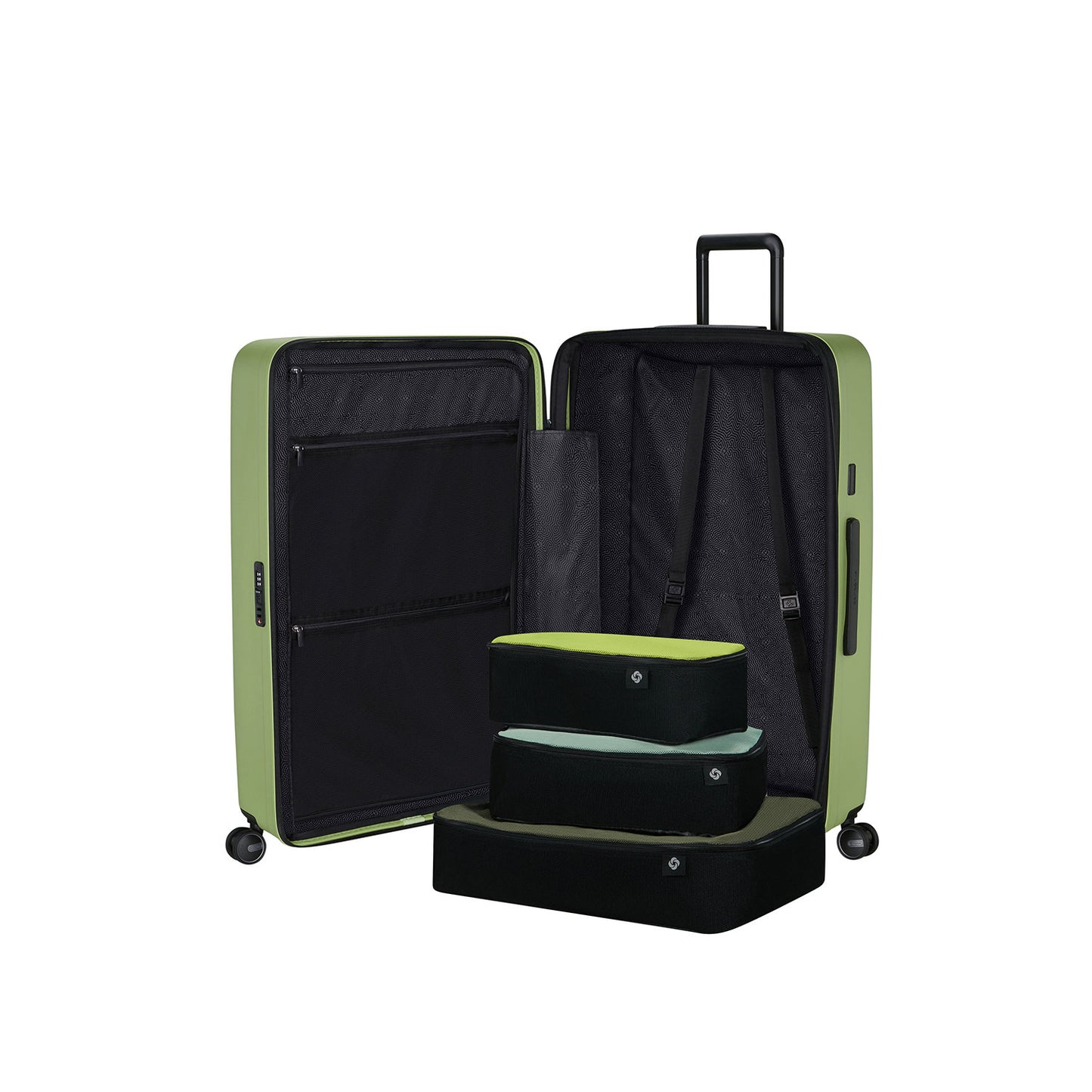 Samsonite Restackd Spinner 81/30 Expandable wasabi
