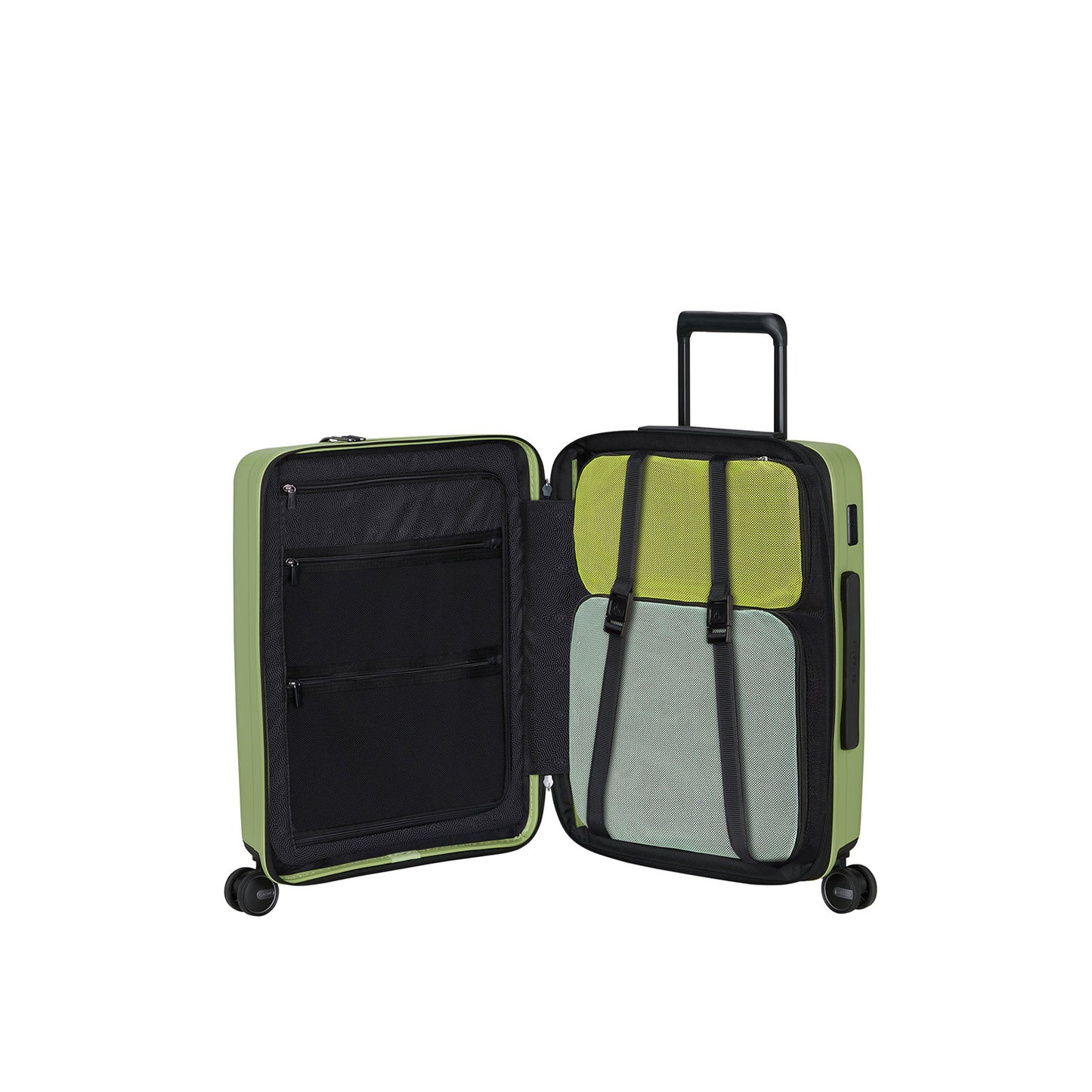 Samsonite Restackd Spinner 55/20 Expandable Easy Access wasabi