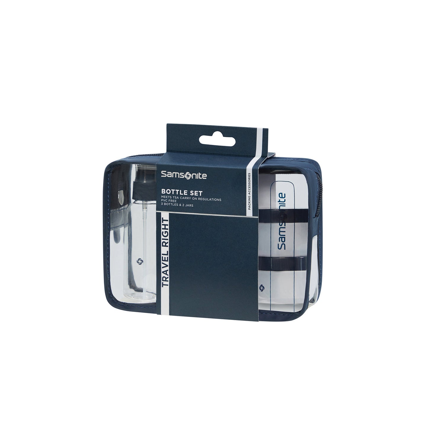 Samsonite TA Revolution Bottle Set midnight blue