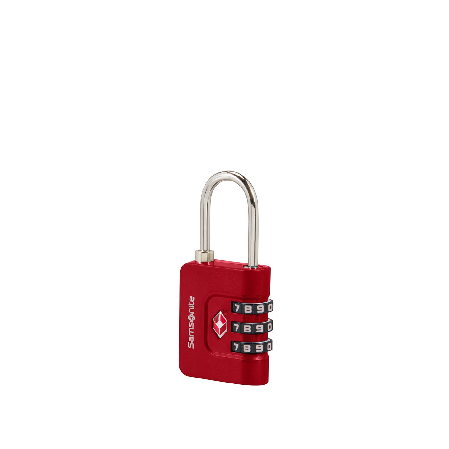 Samsonite TA Revolution Combilock 3 Dial TSA red