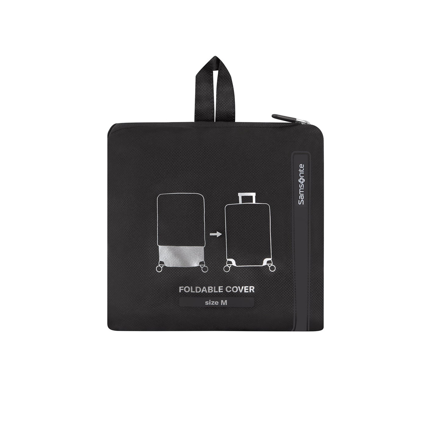 Samsonite TA Revolution Foldable Luggage Cover M black