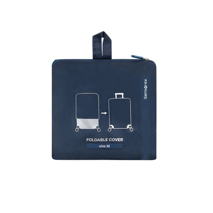 Samsonite TA Revolution Foldable Luggage Cover M midnight blue