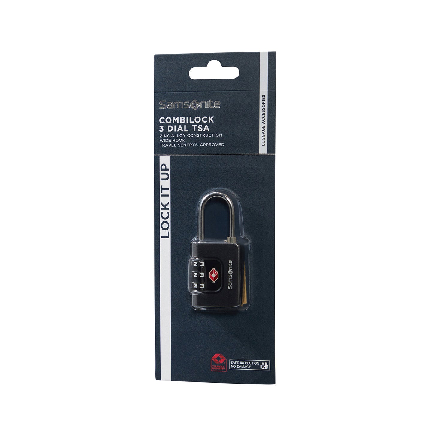 Samsonite TA Revolution Combilock 3 Dial TSA black