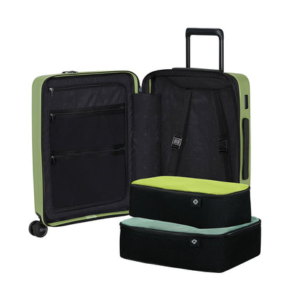 Samsonite Restackd Spinner 55/20 Expandable Easy Access wasabi
