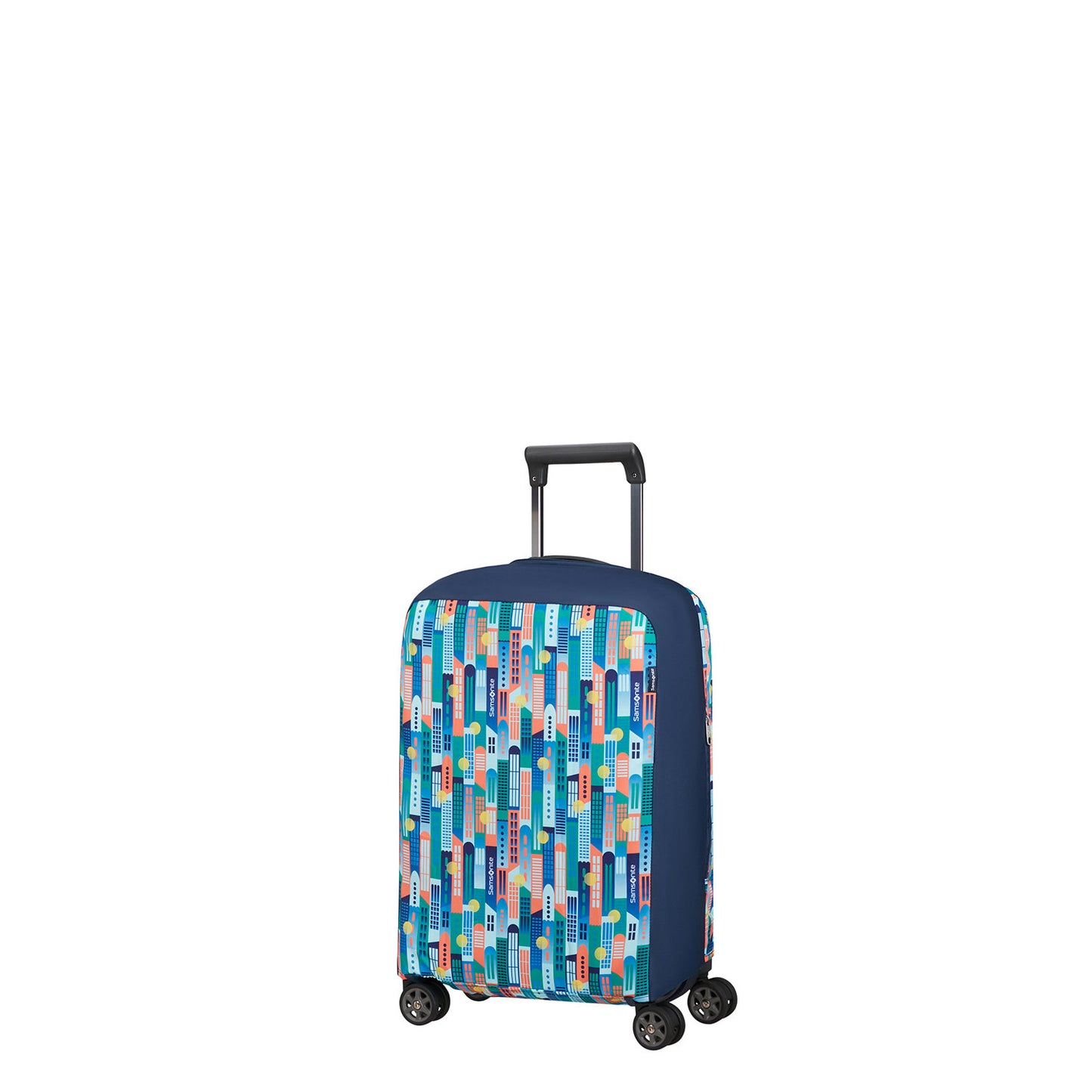 Samsonite TA Revolution Foldable Luggage Cover S city print