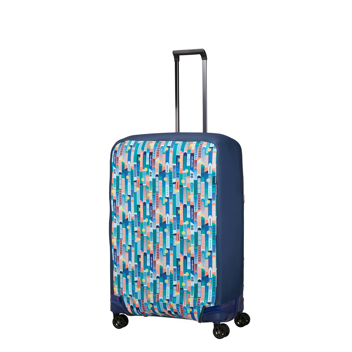 Samsonite TA Revolution Foldable Luggage Cover L city print