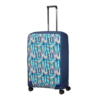 Samsonite TA Revolution Foldable Luggage Cover L city print