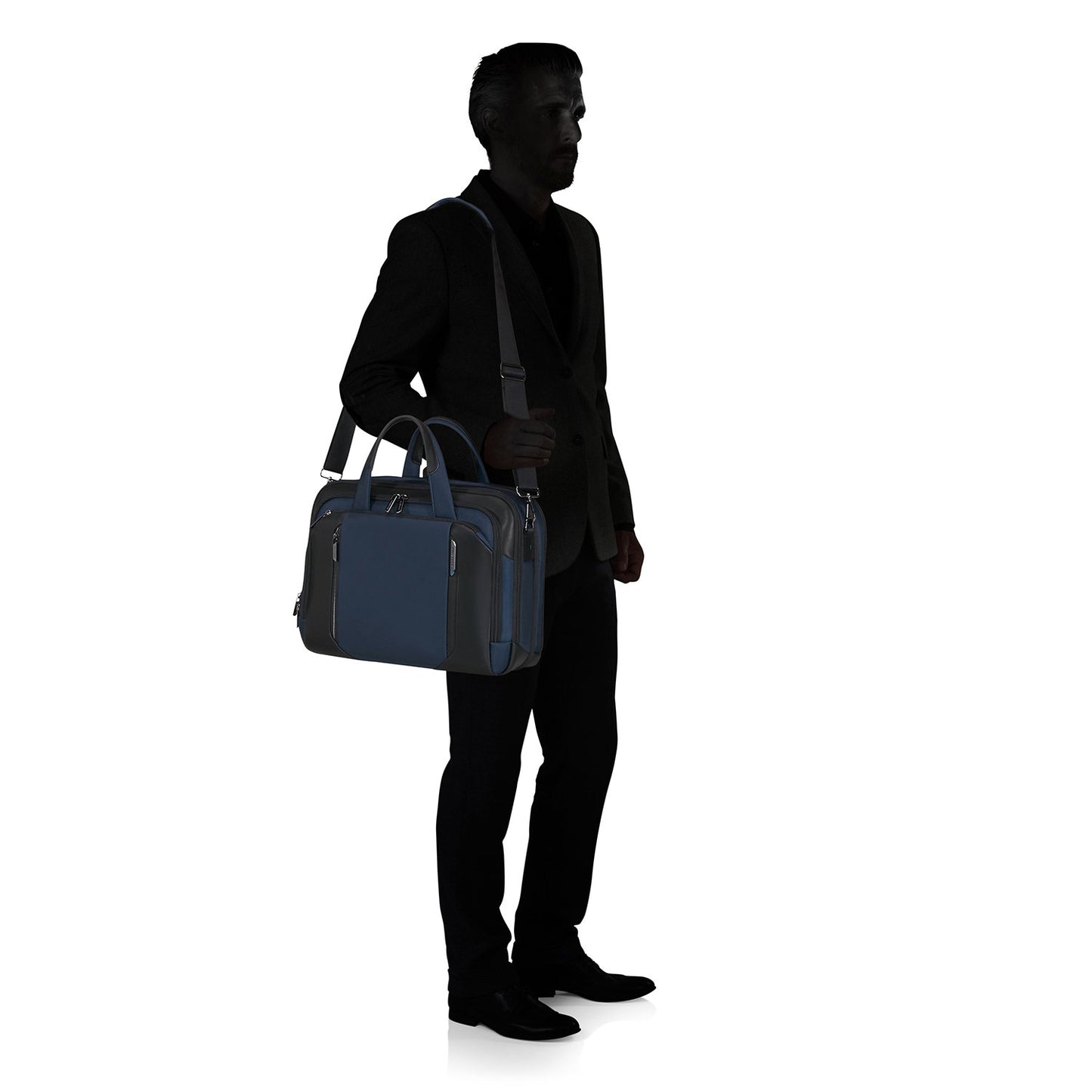 Samsonite Spectrolite 4.0 Laptop Briefcase 15.6" Expandable blue