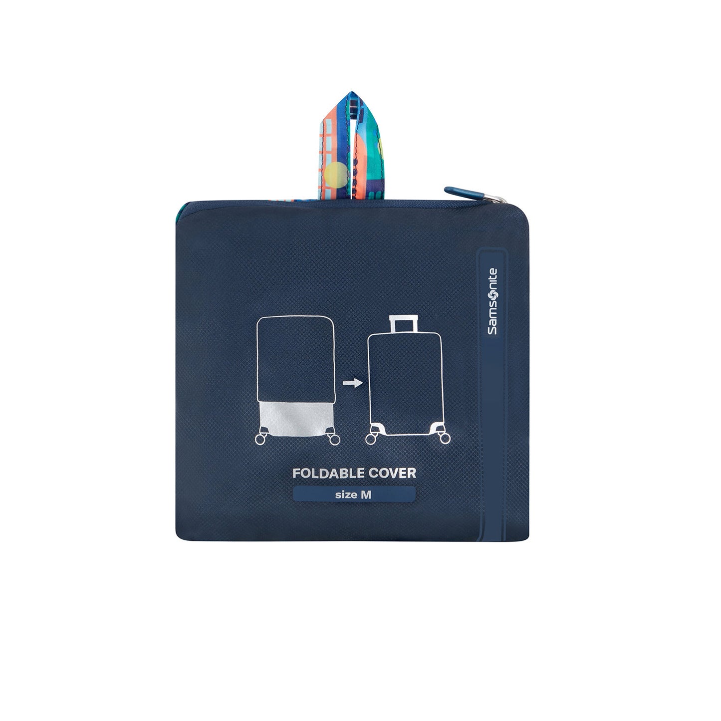 Samsonite TA Revolution Foldable Luggage Cover M city print