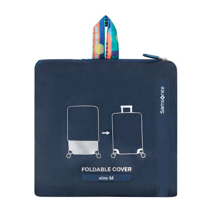 Samsonite TA Revolution Foldable Luggage Cover M city print