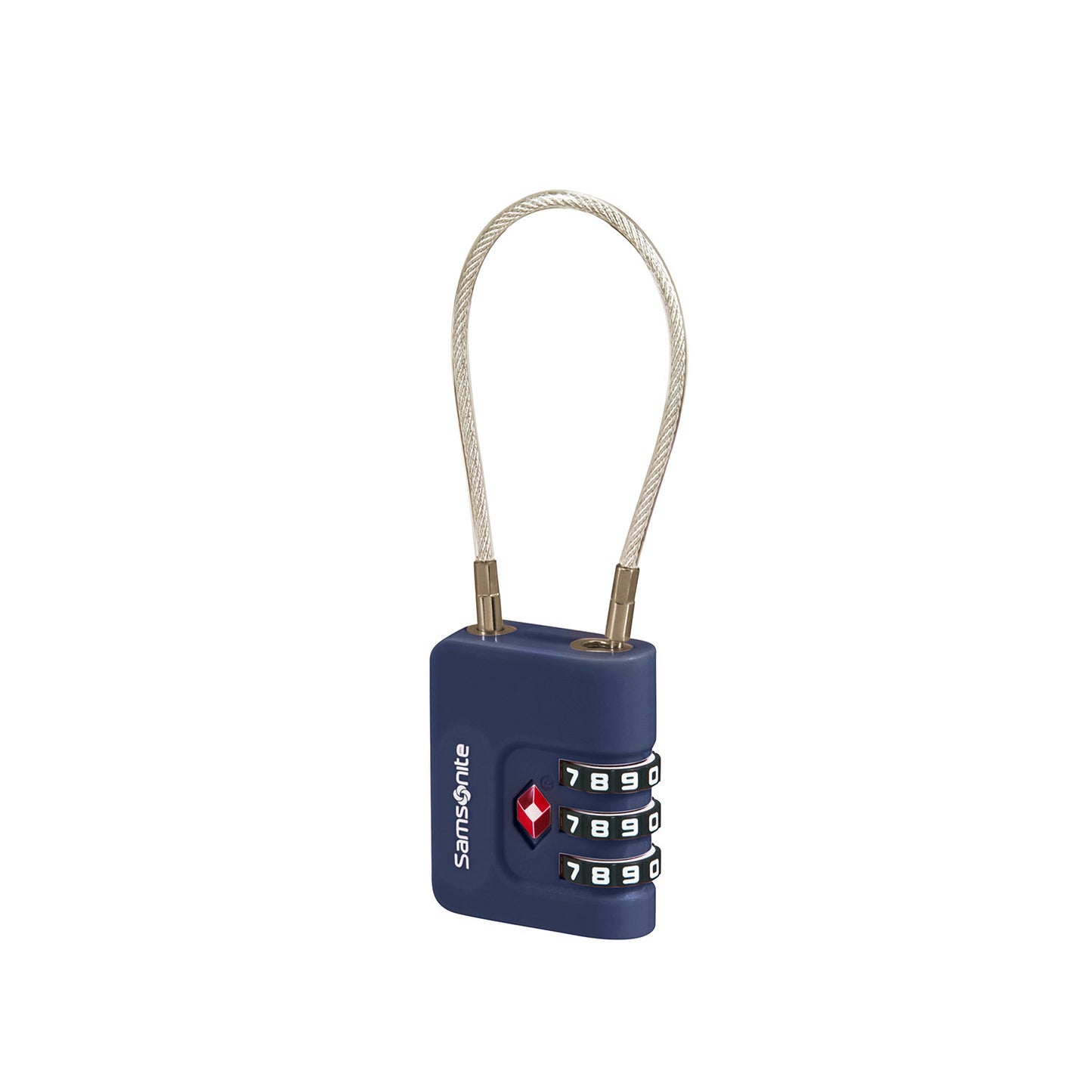 Samsonite TA Revolution Cablelock 3 Dial TSA midnight blue