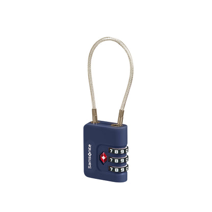 Samsonite TA Revolution Cablelock 3 Dial TSA midnight blue