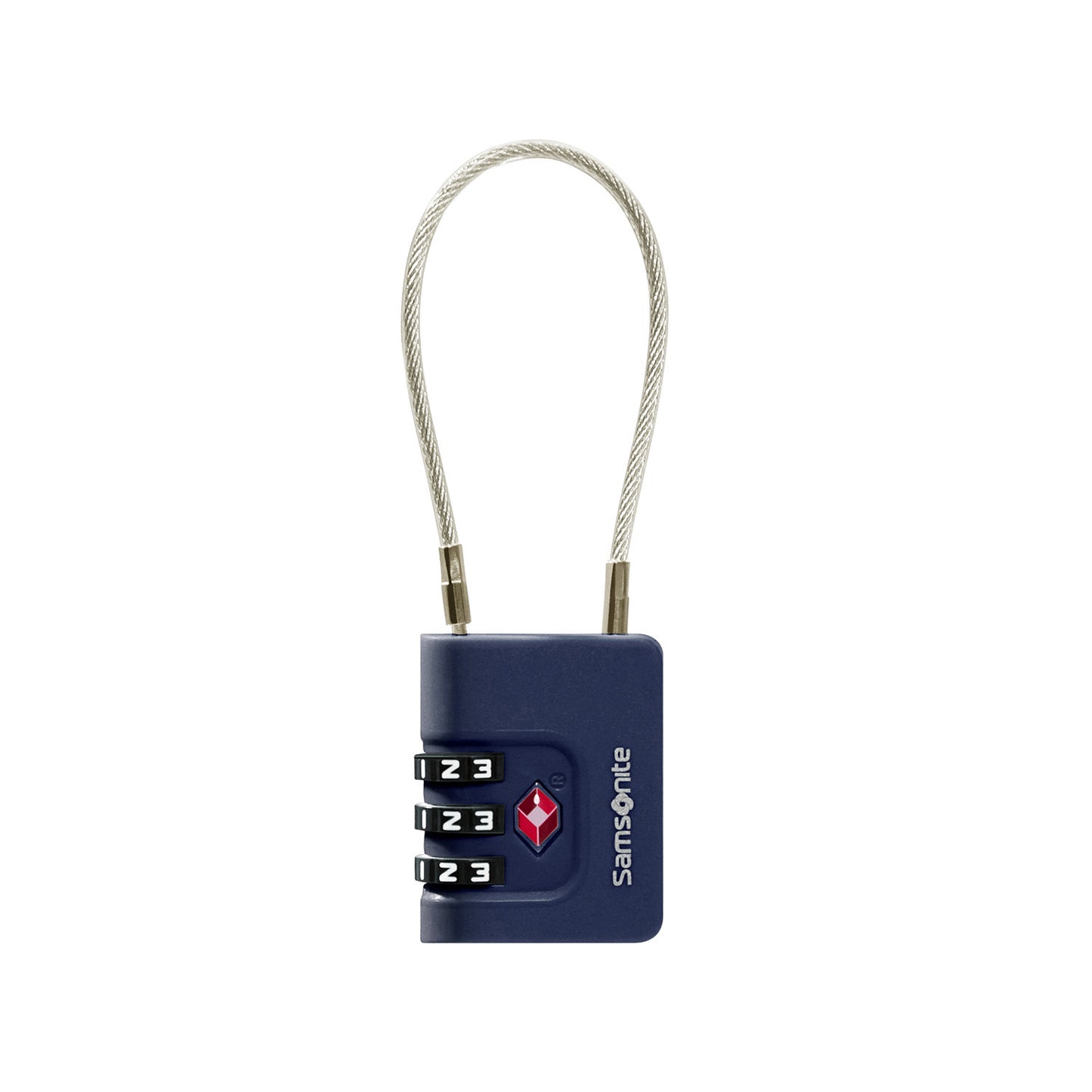 Samsonite TA Revolution Cablelock 3 Dial TSA midnight blue