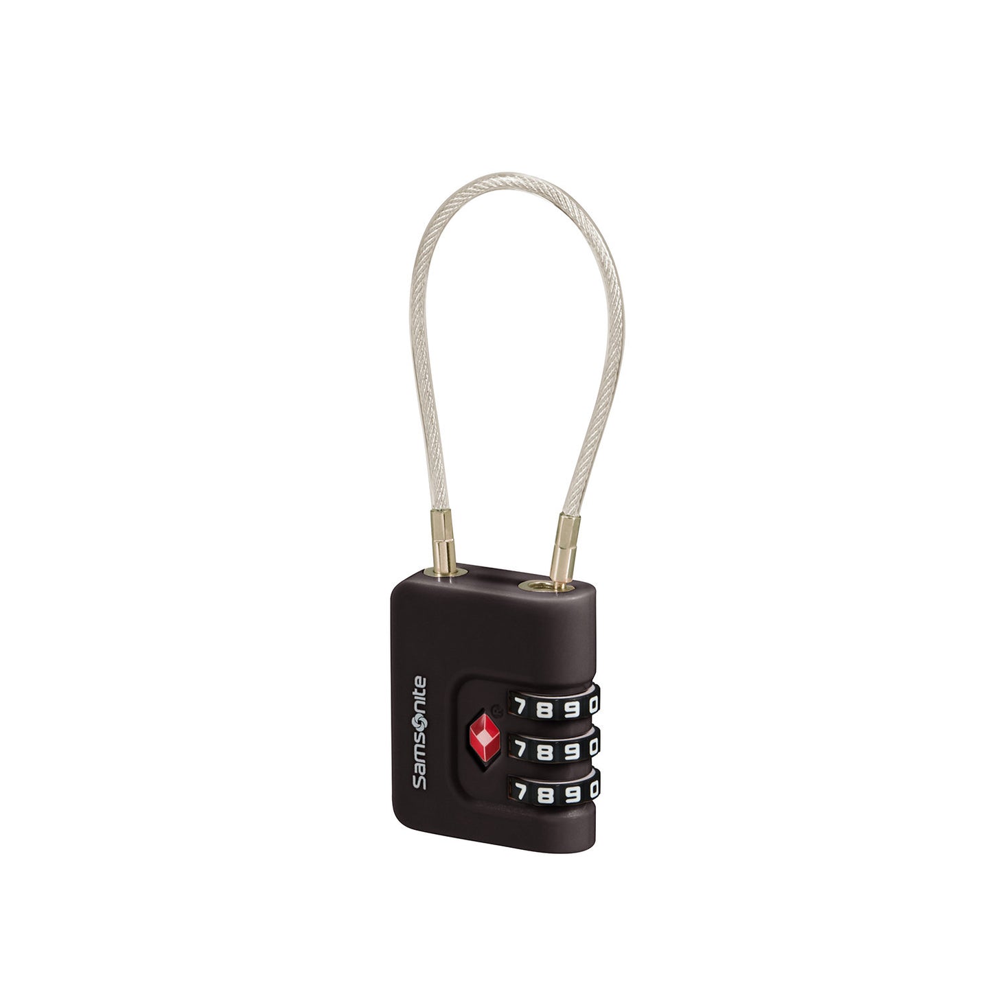 Samsonite TA Revolution Cablelock 3 Dial TSA black