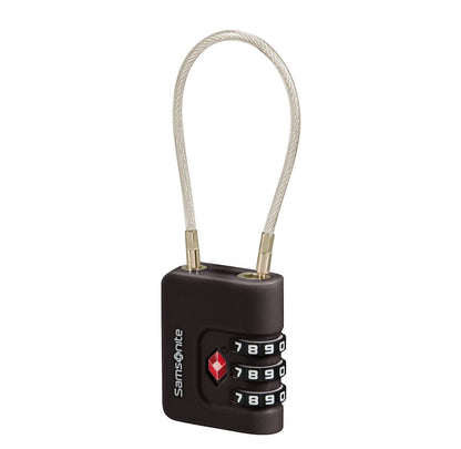 Samsonite TA Revolution Cablelock 3 Dial TSA black