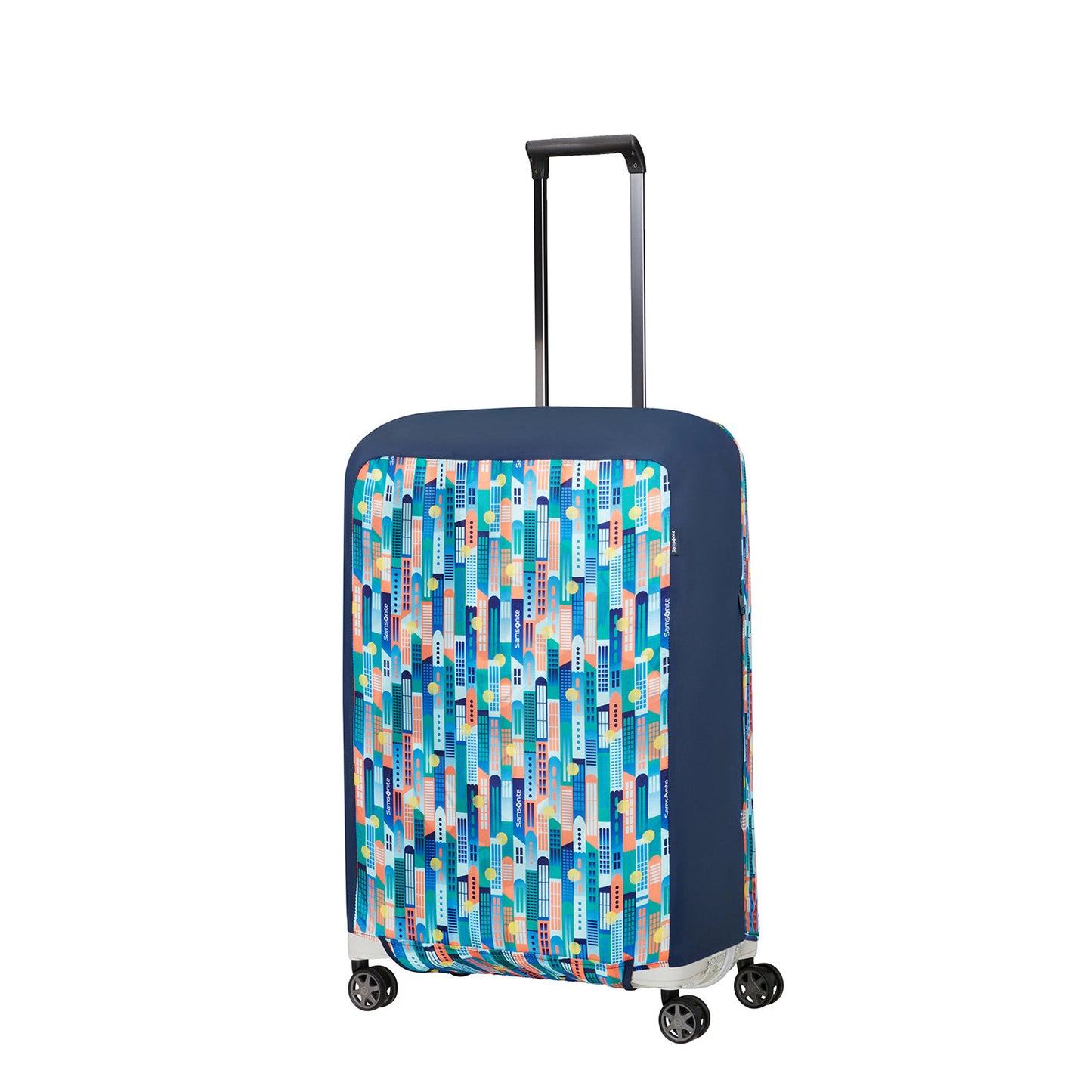 Samsonite TA Revolution Foldable Luggage Cover M city print