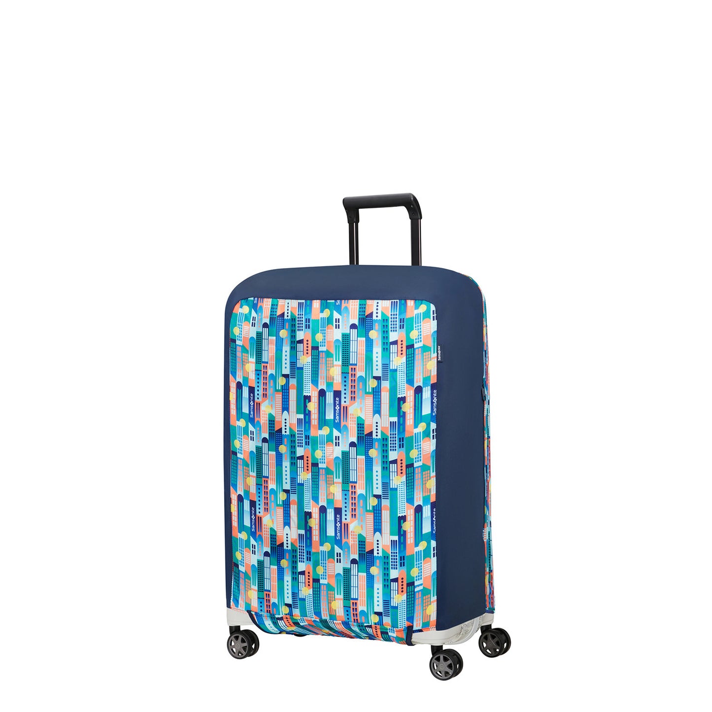 Samsonite TA Revolution Foldable Luggage Cover M city print