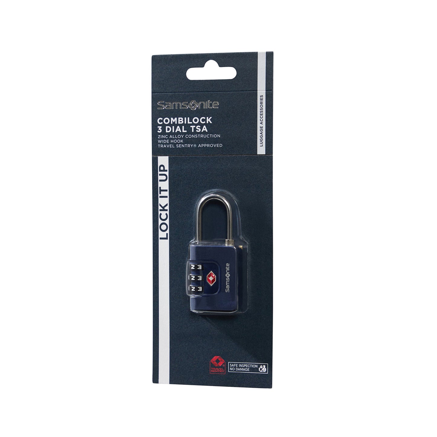 Samsonite TA Revolution Combilock 3 Dial TSA midnight blue
