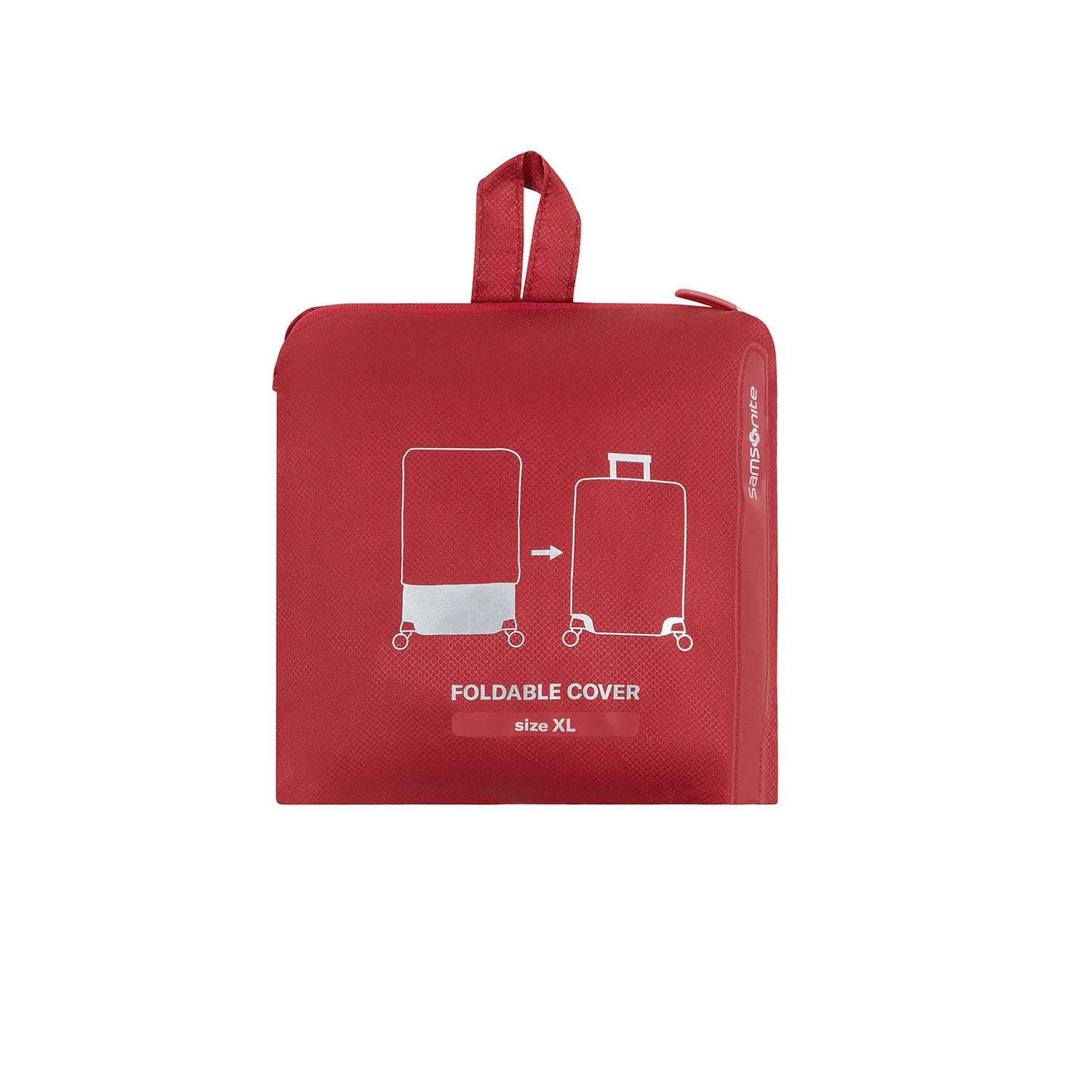 Samsonite TA Revolution Foldable Luggage Cover XL red