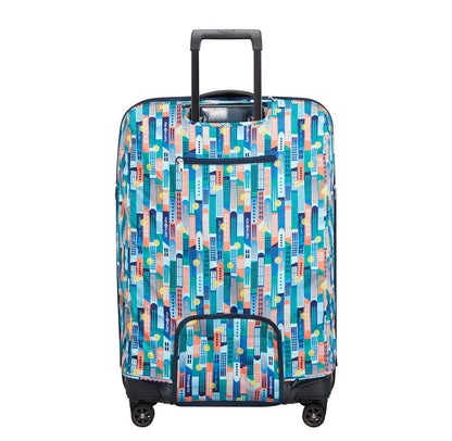Samsonite TA Revolution Foldable Luggage Cover L city print