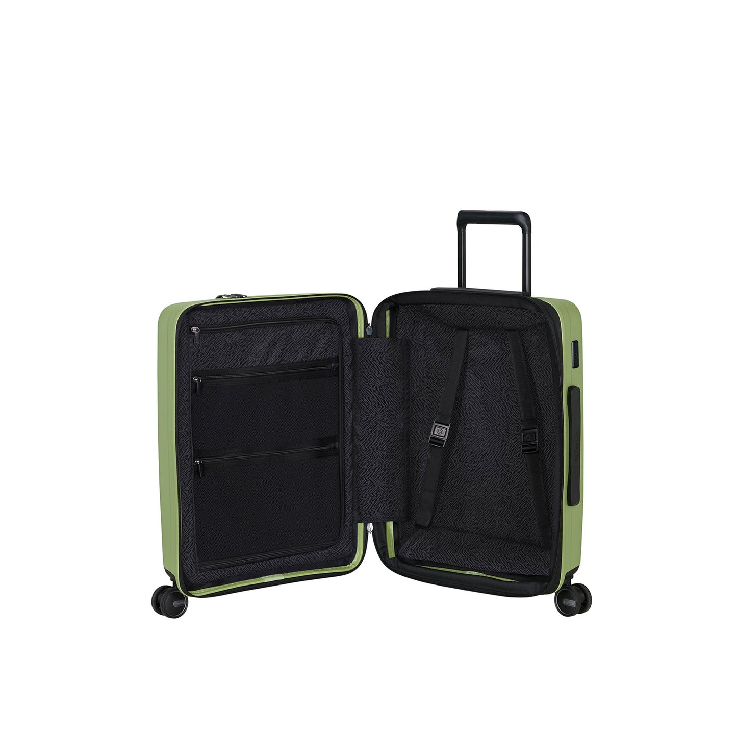 Samsonite Restackd Spinner 55/20 Expandable Easy Access wasabi