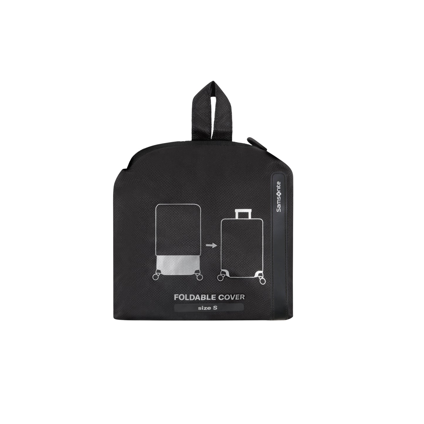 Samsonite TA Revolution Foldable Luggage Cover S black