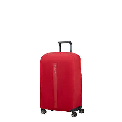 Samsonite TA Revolution Foldable Luggage Cover M red