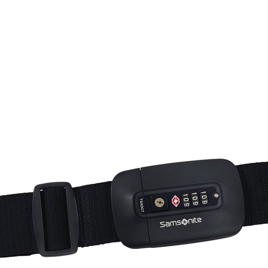 Samsonite TA Revolution Luggage Strap/TSA Lock black