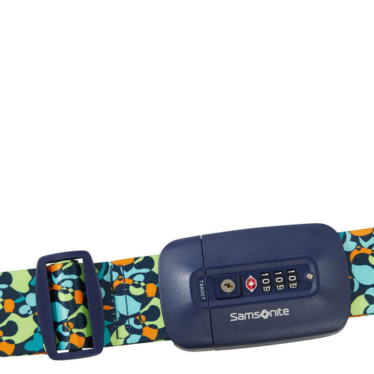 Samsonite TA Revolution Luggage Strap/TSA Lock colorwave