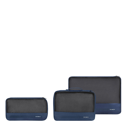 Samsonite TA Revolution Set Of 3 Packing Cubes midnight blue