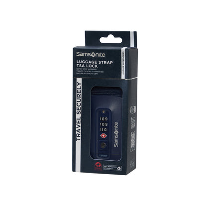 Samsonite TA Revolution Luggage Strap/TSA Lock midnight blue