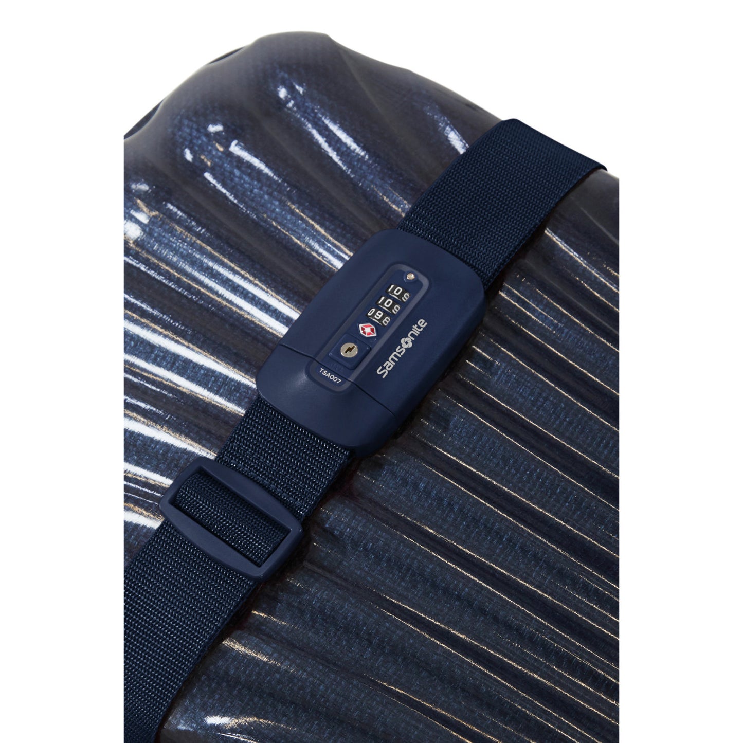 Samsonite TA Revolution Luggage Strap/TSA Lock midnight blue