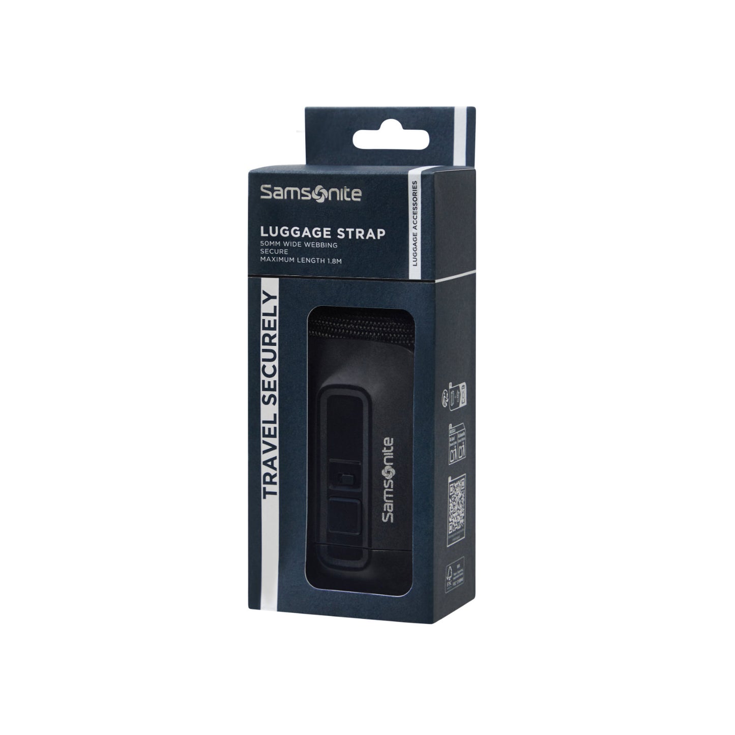 Samsonite TA Revolution Luggage Strap 50 Mm black