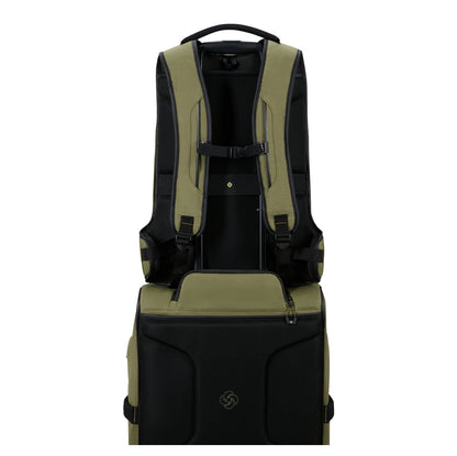 Samsonite Ecodiver Laptop Backpack L LTD waxed wasabi