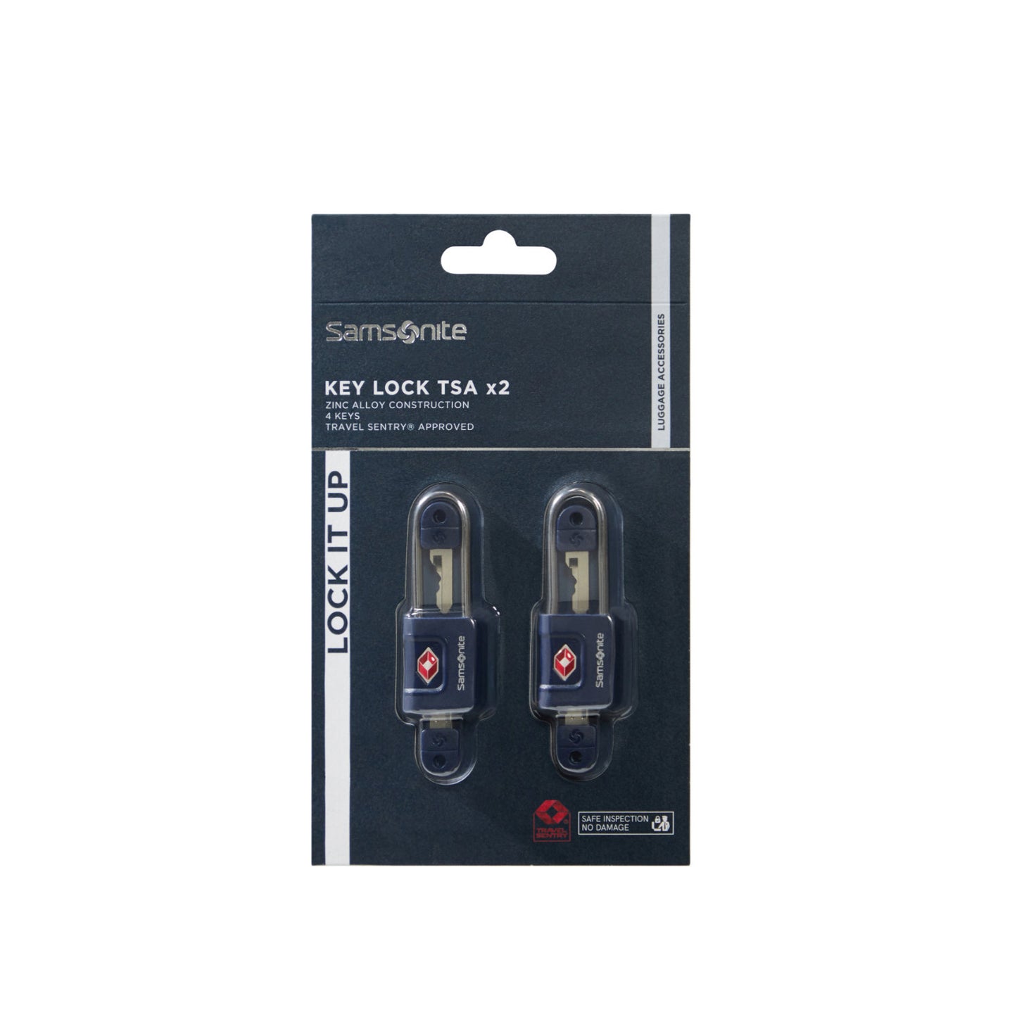 Samsonite TA Revolution Key Lock TSA X2 midnight blue